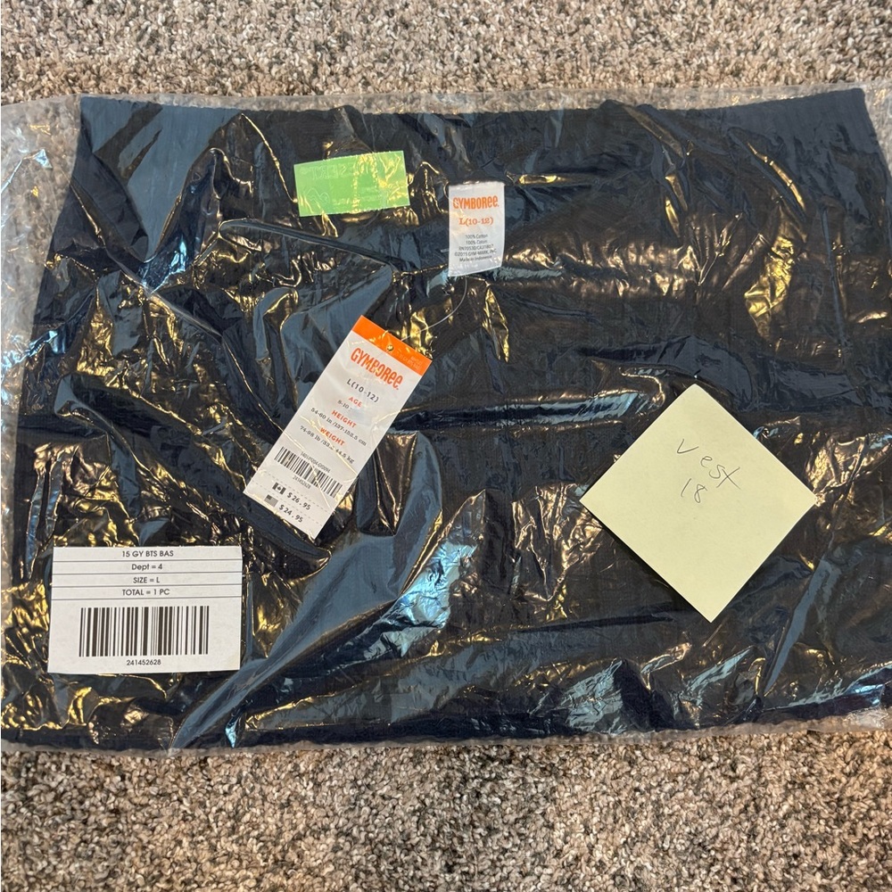 Gymboree Dark Blue Vest cabel